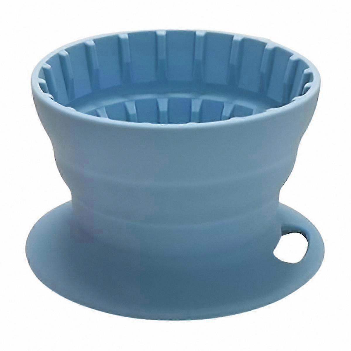 Foldable Silicone Coffee Filter Cup for Portable Brewing Cake Filters