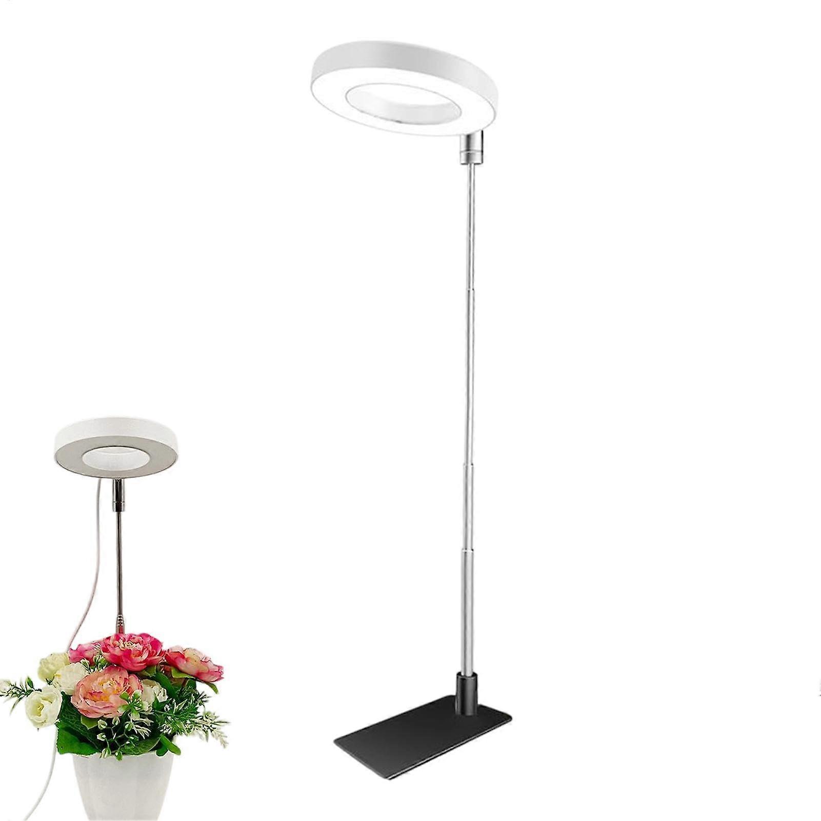 LED Plant Grow Light Sun Simulation Fill Lamp for Flower LED Full Spectrum Grow Lights for Indoor Plants with 360° Rotation