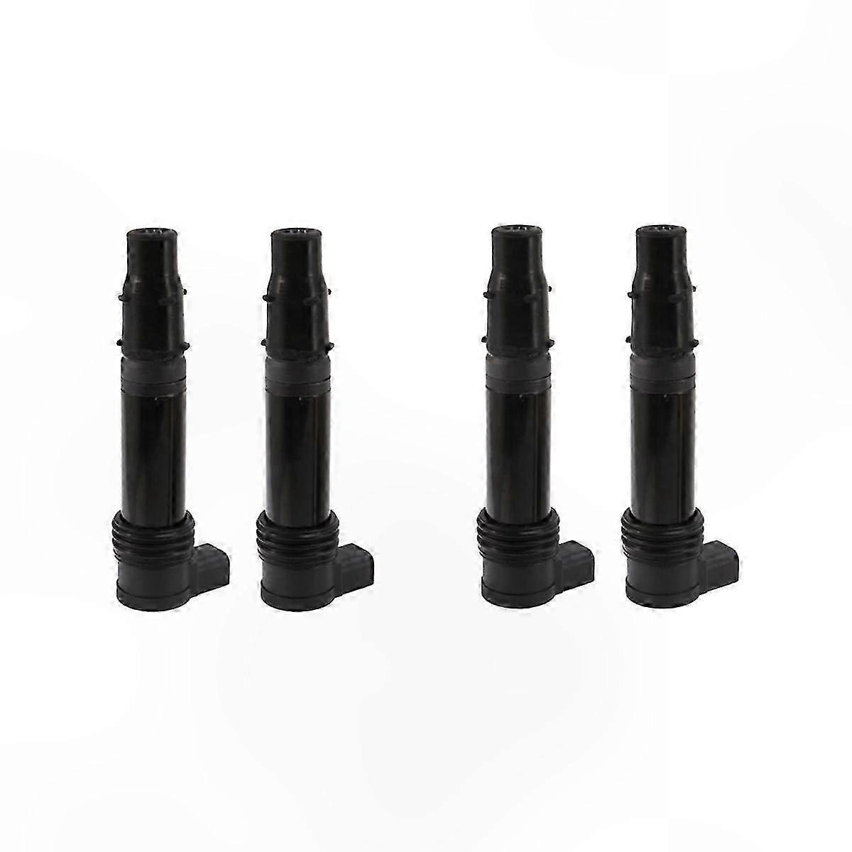 4-Pack Ignition Coils Compatible with ER6N EX650 KLE650 ZR1000 Ninja 650R 05-1