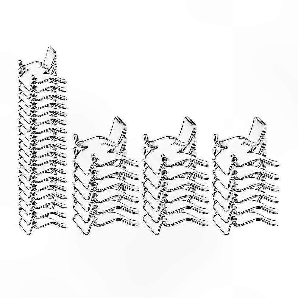 36-Pack Clear Acrylic Display Stands for Rocks, Plates, and Collectibles