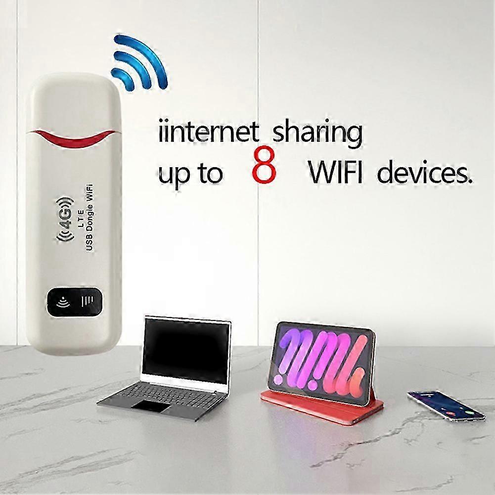 4G LTE Wireless USB Dongle Mobile Hotspot 150Mbps Modem Stick Sim Card ...
