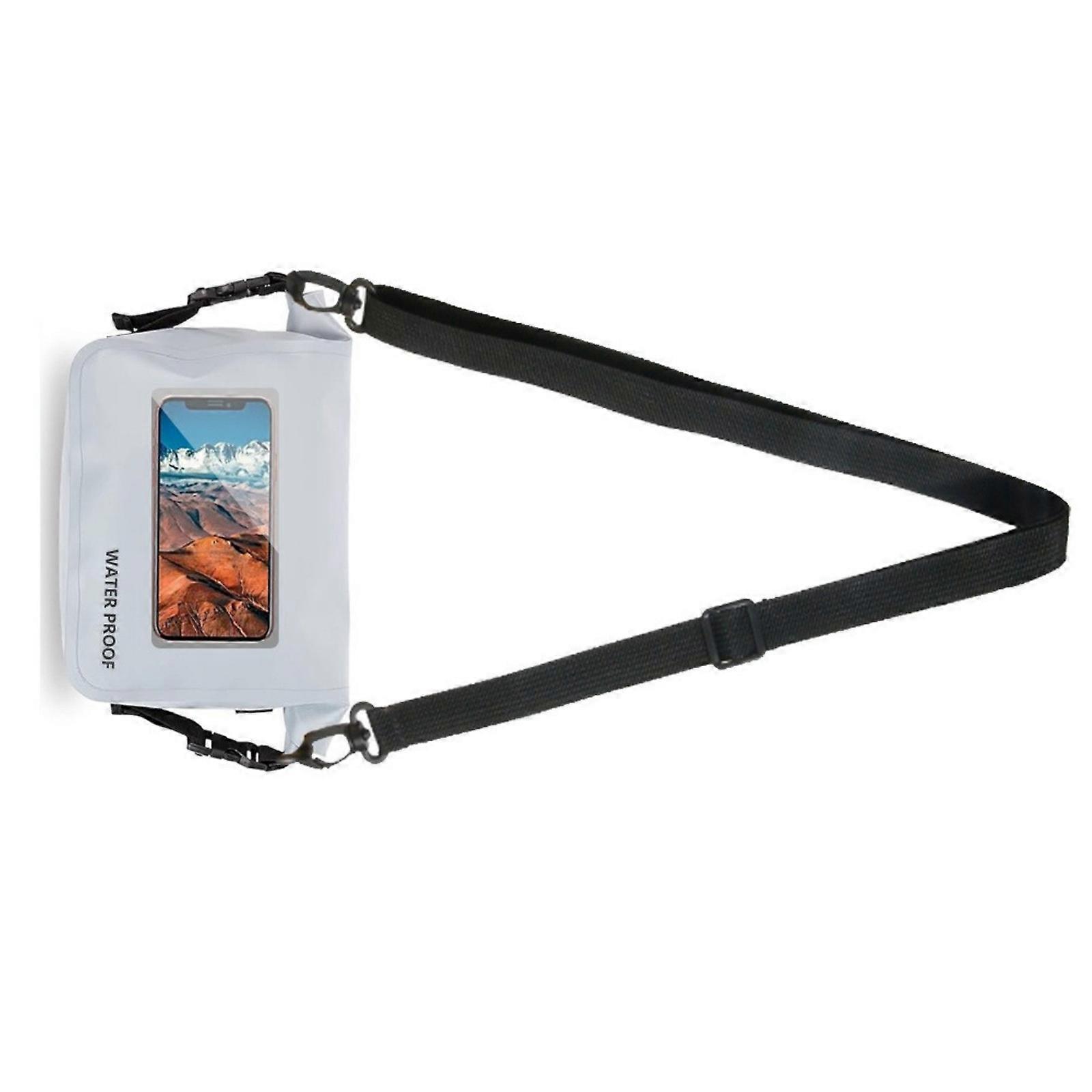 Borsa asciutta resistente all'acqua per avventure all'aria aperta Campeggio Essenziale per i viaggi con tracolla regolabile Interni spaziosi Multicolor