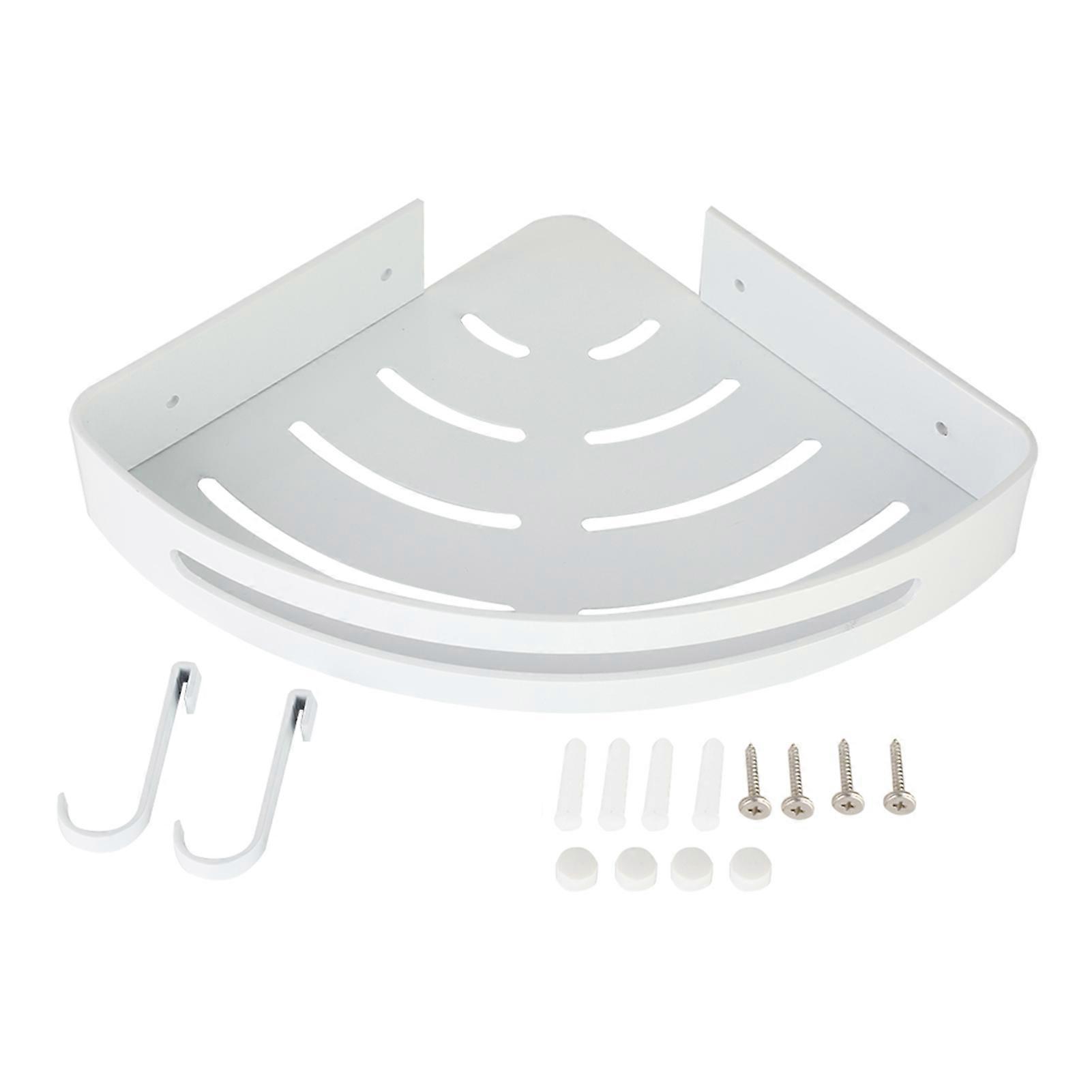 Bathroom Wall Hanging Storage Rack Triangular Shape Bathroom Shelf Triangular Basket