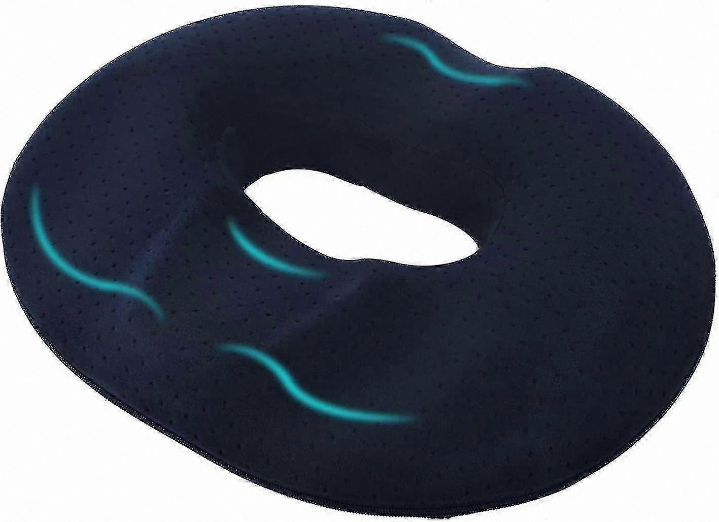 Orthopedic Seat Cushion with Memory Foam for Coccyx and Pelvic Support