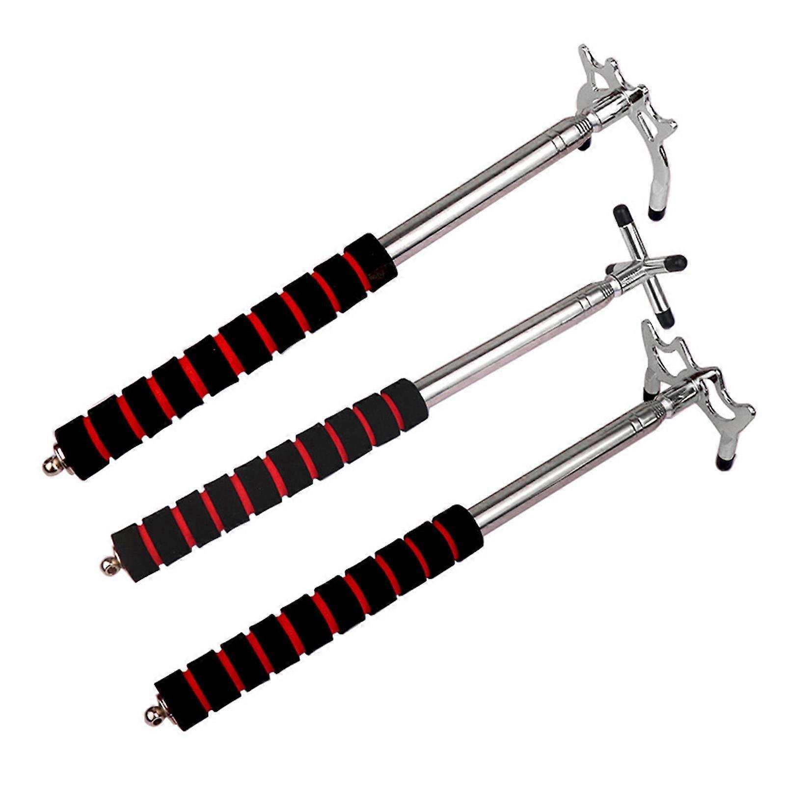 Retractable Billiards Pool Cue Stick Bridge with Removable Bridge Head Billiards Pool Cue Accessory