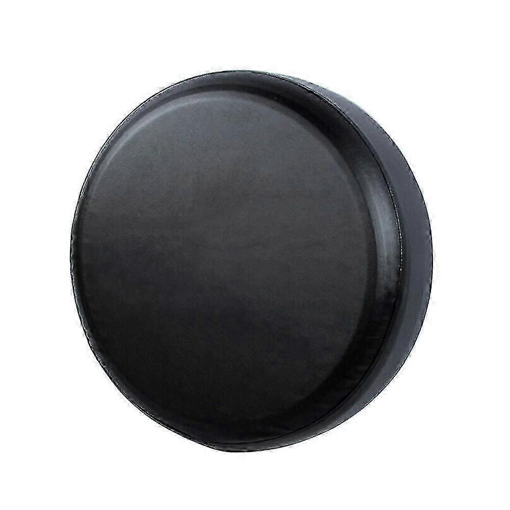 Housse de roue de secours noire en PVC, imperméable et anti-poussière, pour remorque, voiture, camion