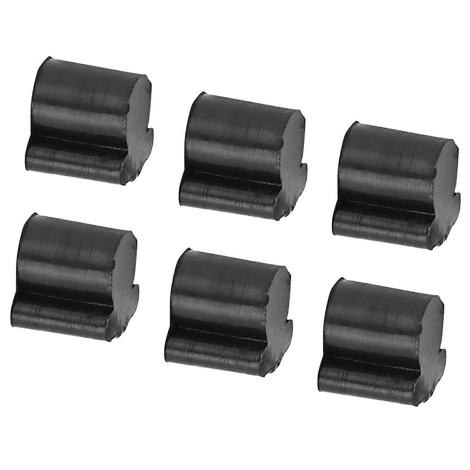 7Pcs Horn Piston Rubber Pad Noise Resistant Rotary Valve for Euphonic Tuba with Pile Small