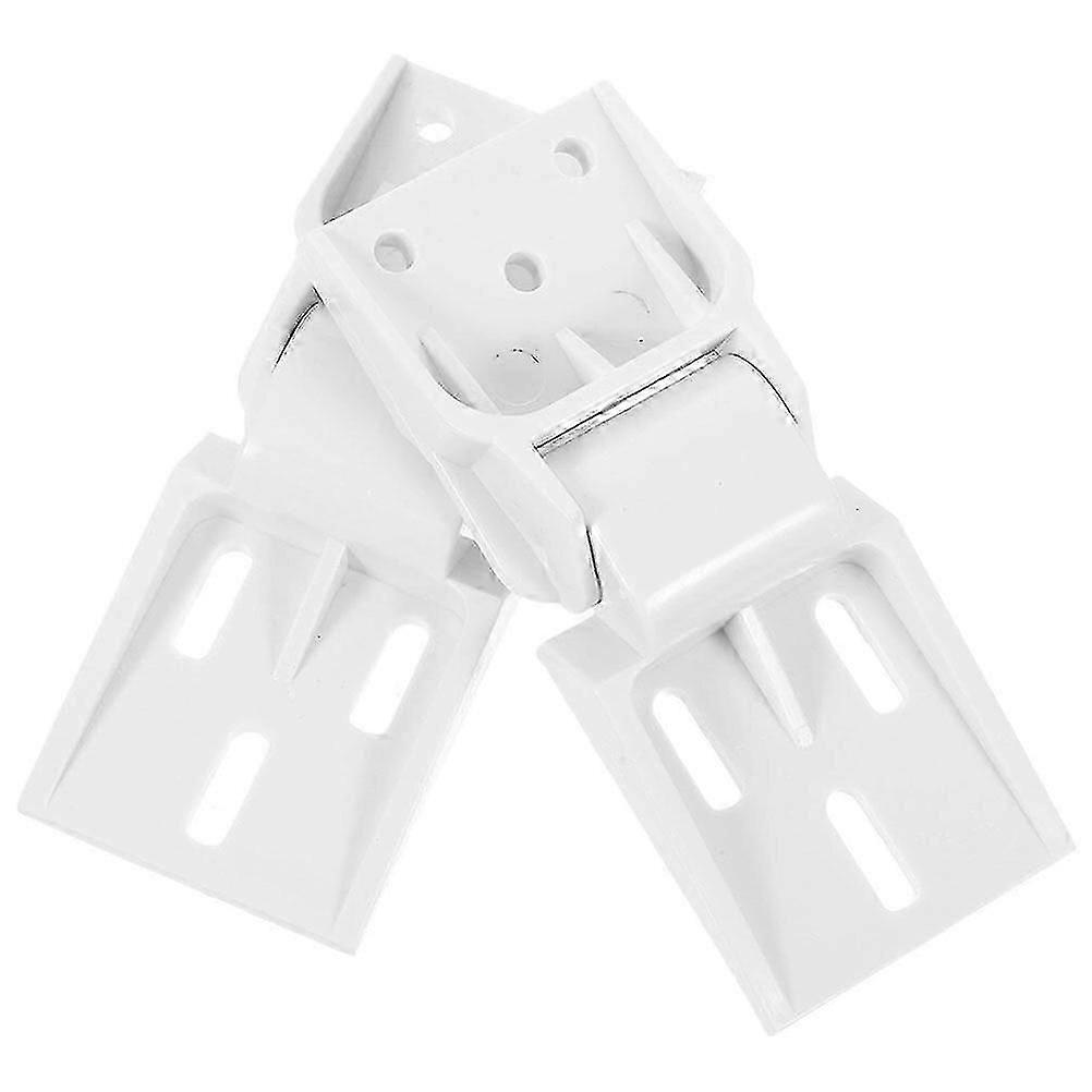 2pcs Refrigerator Hinge 3-hole Repairing Freezer Hinge Small Freezer Door Hinge