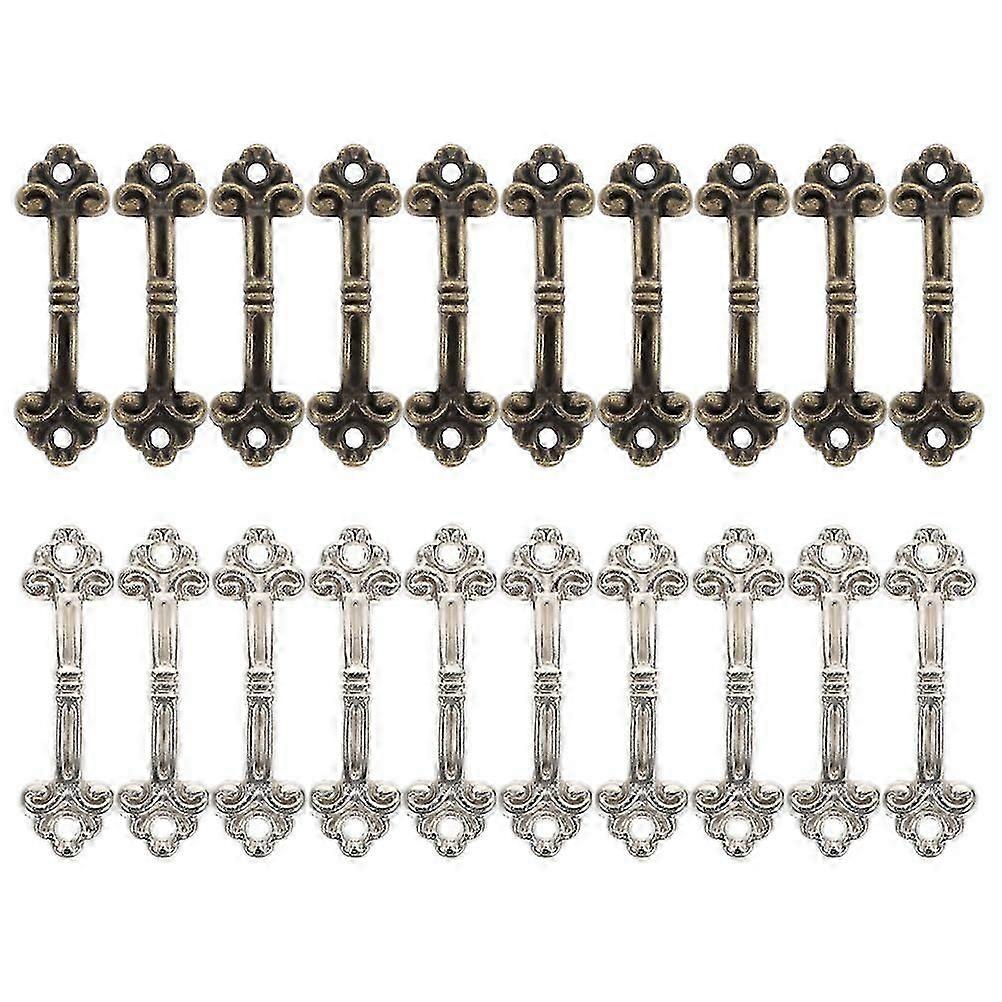 20pcs Gift Box Small Knobs Replacement Jewelry Box Drawer Handles Pulling Handles