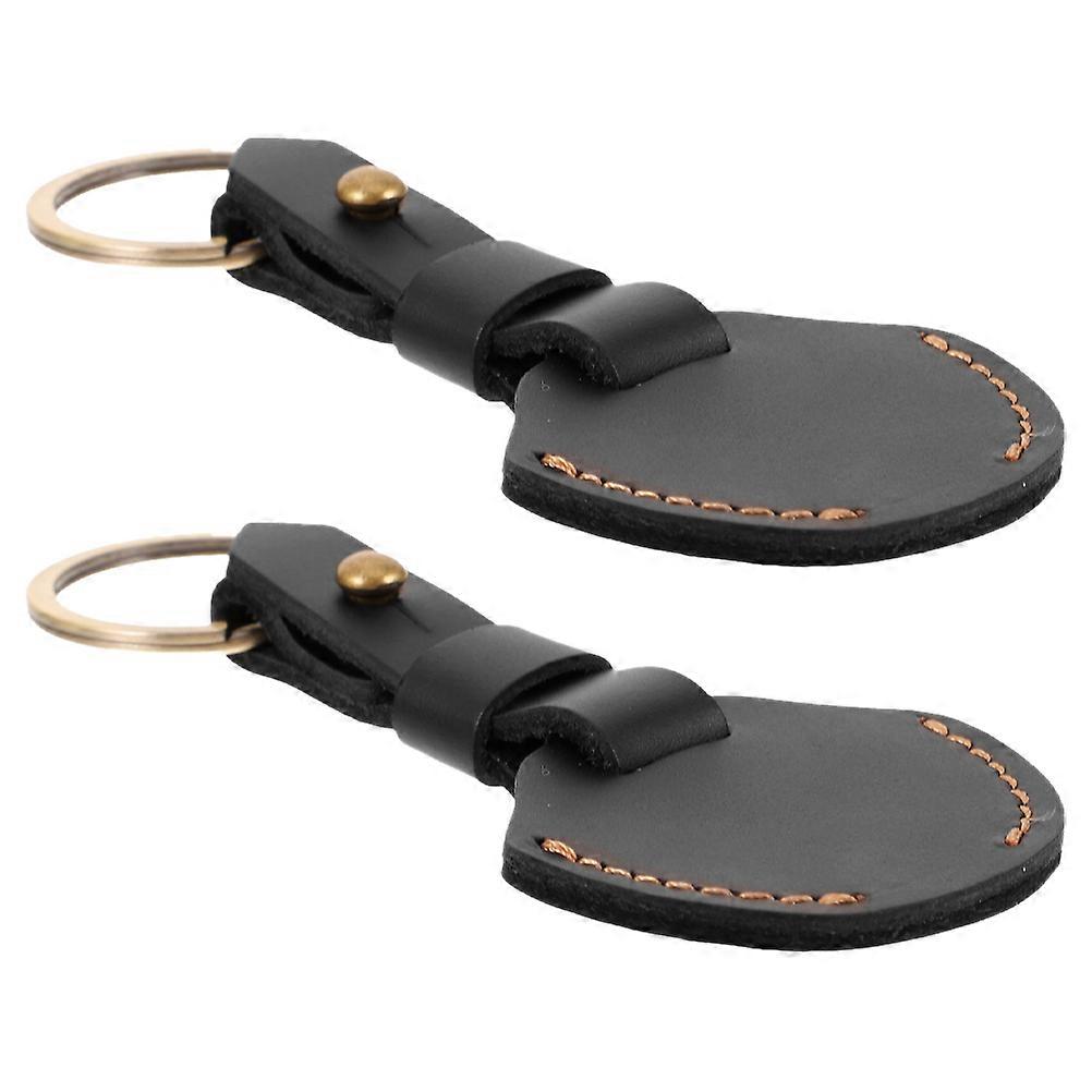 Stylish Artificial Key Cover for Car and Home Keys Handcrafted Vintage Quality Black
