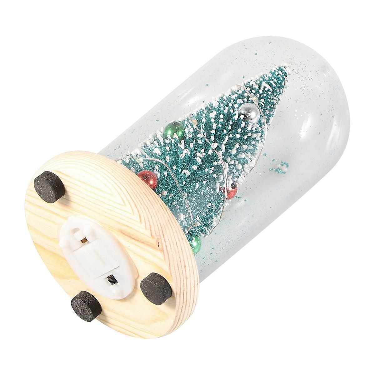Small Counter Lamp With Glass Cover For Valentine's Day And Mother's Day Decoration In 8*8*14.5cm Size 1Set