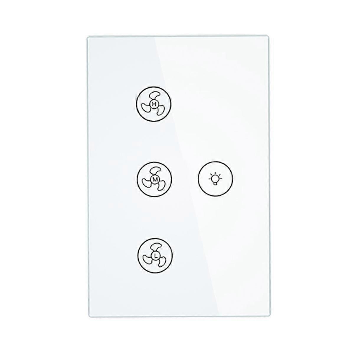 WiFi Smart Ceiling Fan Light Lamp Wall Switch Smart Life/Tuya APP Remote Various Speed Control