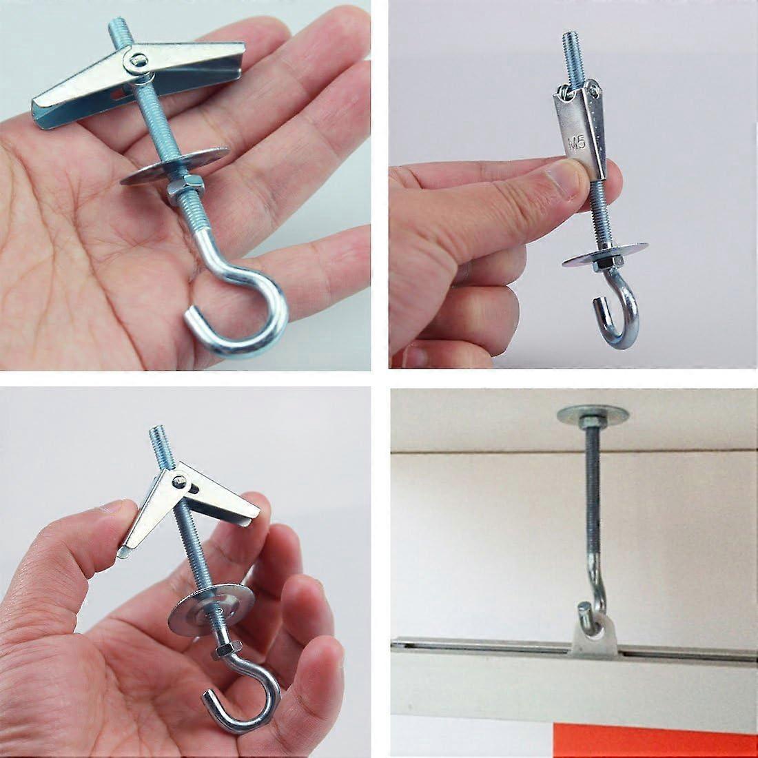 Carbon Steel Plasterboard Wall Ceiling Spring Bolts Hook,Toggle Wings ...