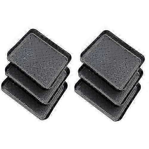 Shoe storage mat for rainy days, black boot drying tray