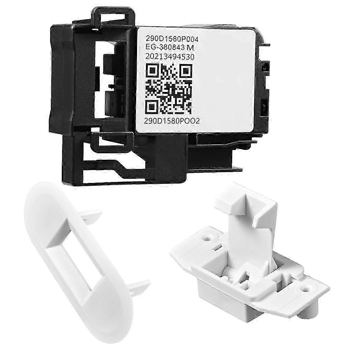 Lid Lock Switch & Bezel for Washer with WH01X27954 & WH02X24399 Compatibility