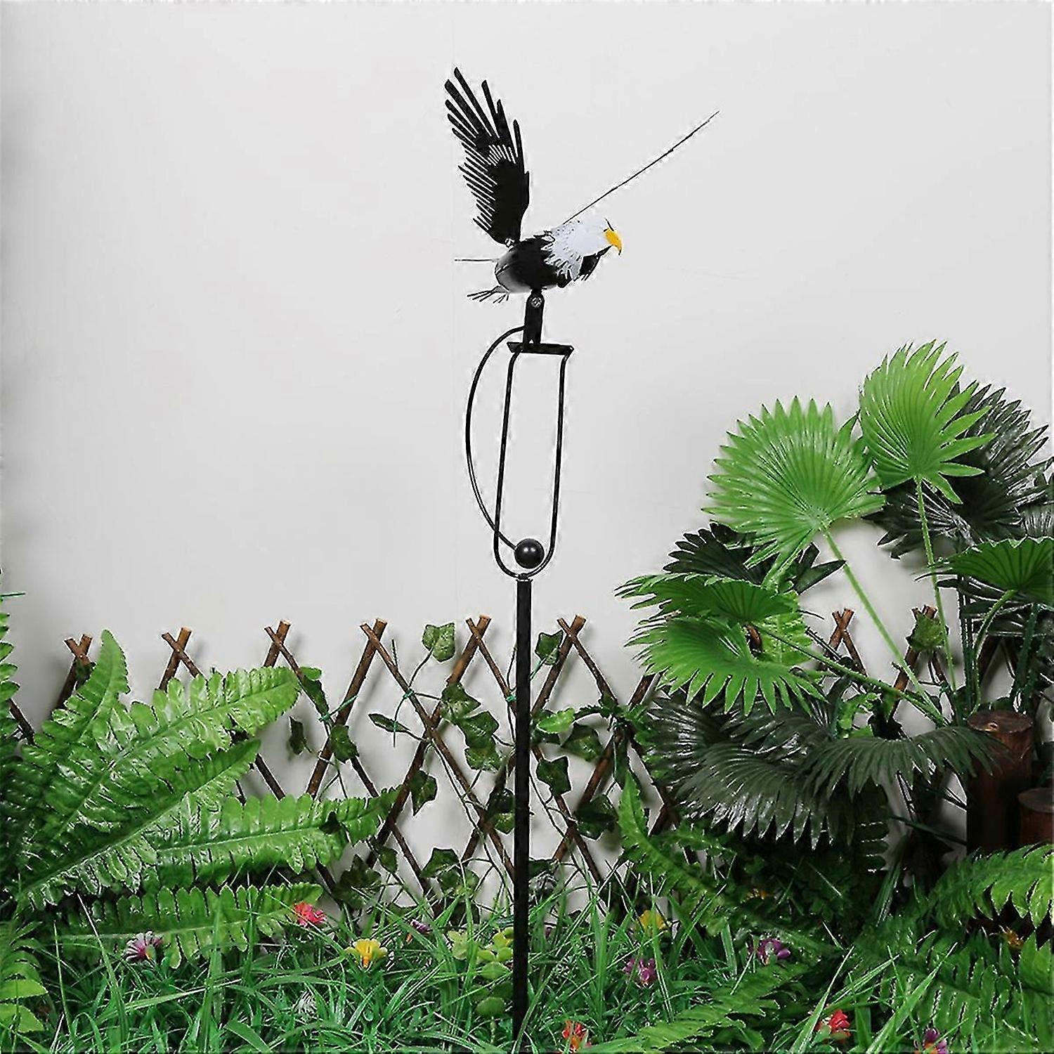 Wind Spinners for Yard and Garden Rocking Eagle Deco, Wind Sculptures