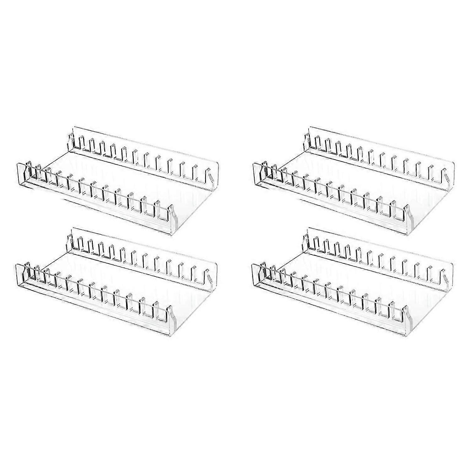 CD Holder 2 Pack, Clear Acrylic CD Organizers, CD Display Rack Holds