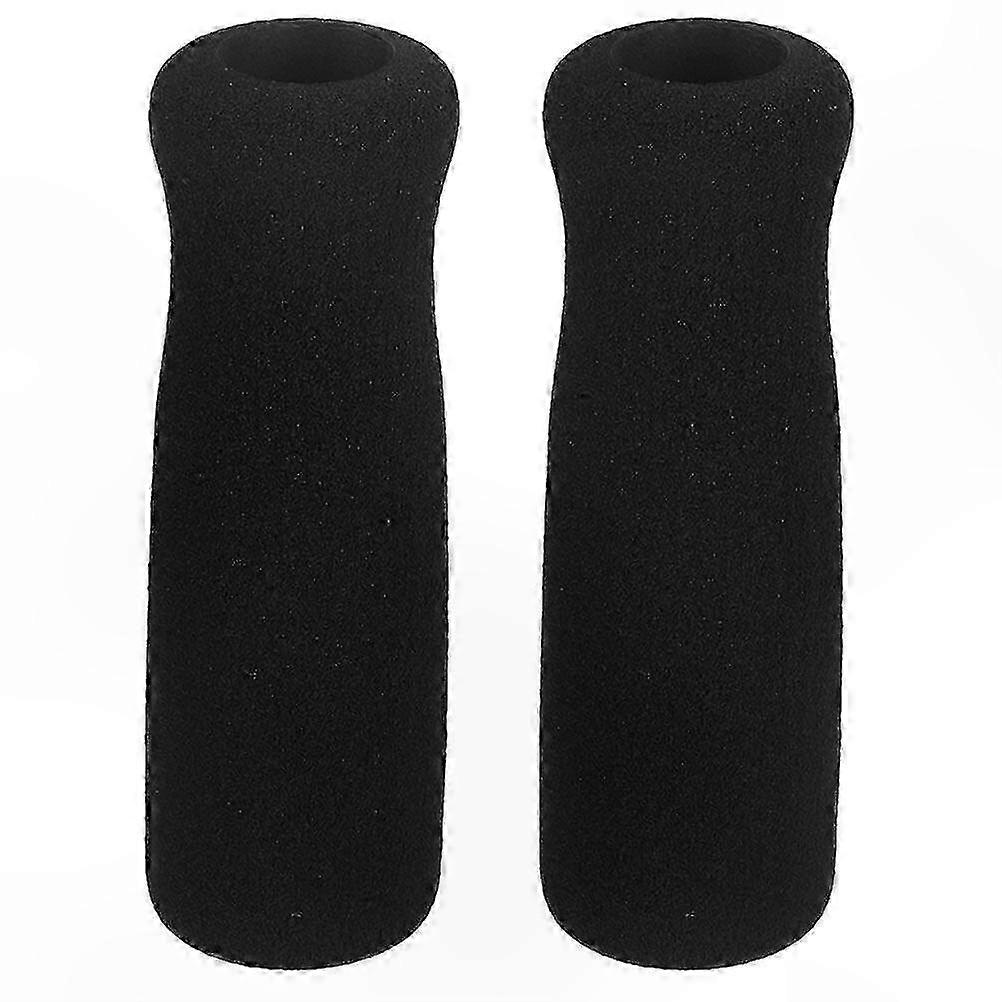 Comfortable Non-Slip Crutch Handle Grips, 2-Pack Elderly Cane Wraps for Enhanced Grip and Support