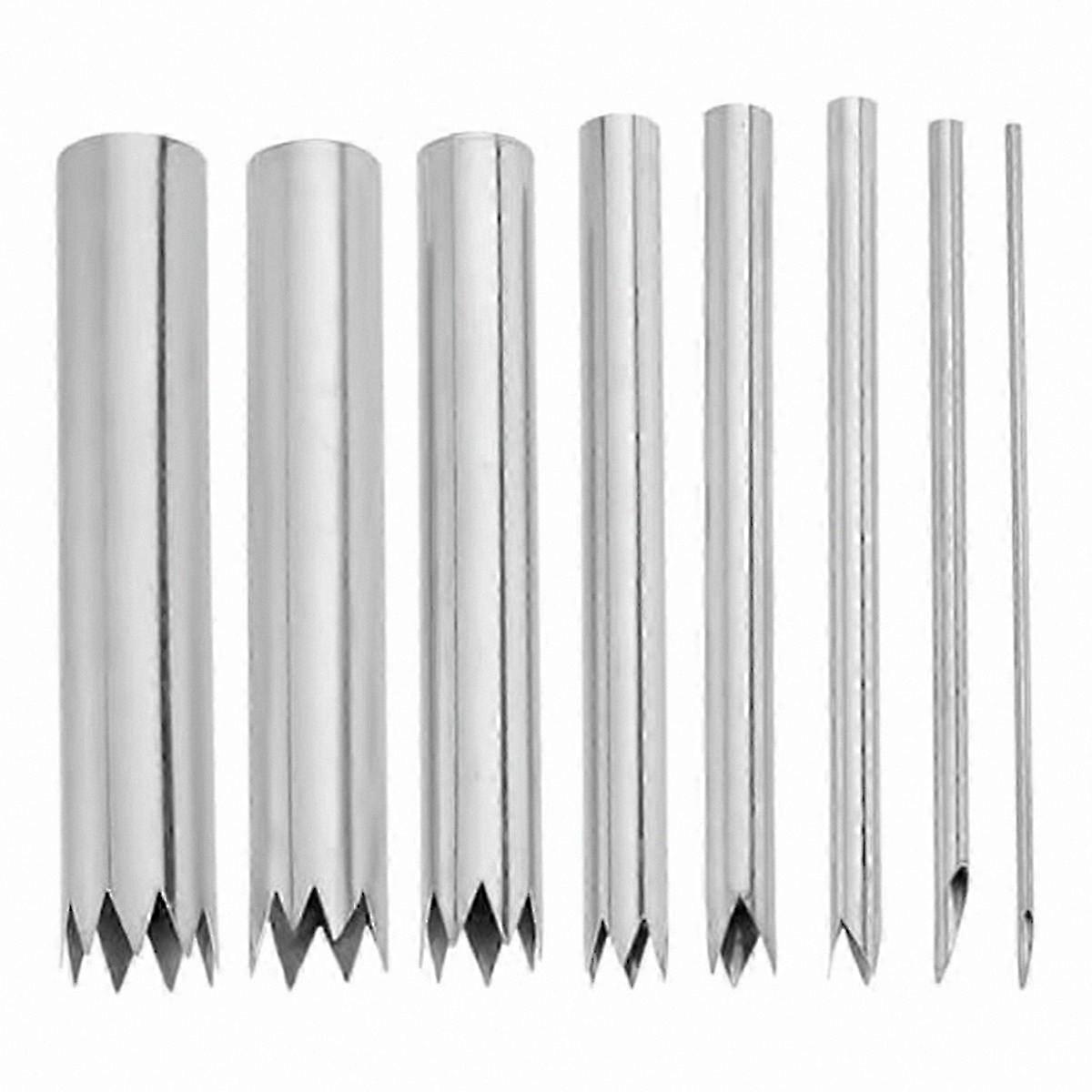 8-Piece Pottery Tool Set for Clay Crafting and Ceramic Hole Cutting