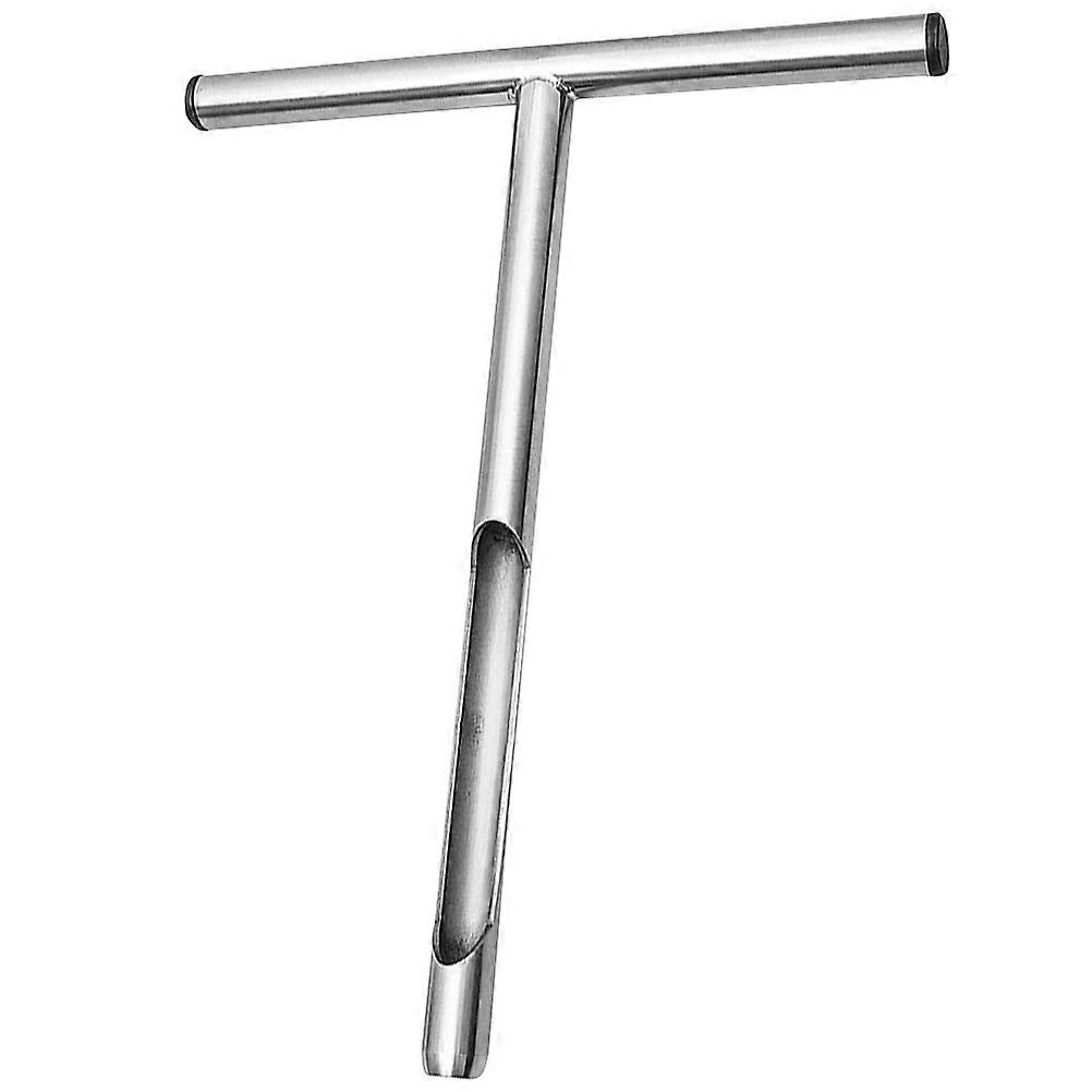 Soil Sample Probe Stainless Steel for Soil Testing 2Pcs with T Handle
