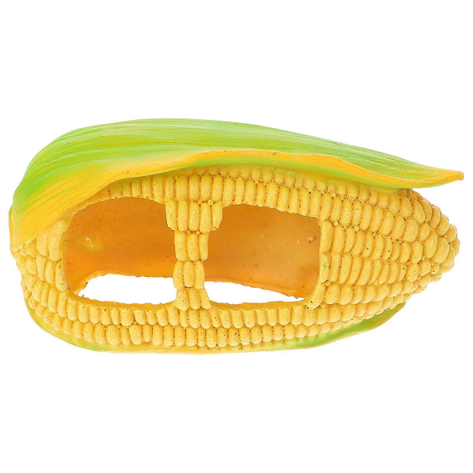 Resin Reptile Hideout Corn Style for Aquarium Decor 5Pcs Set