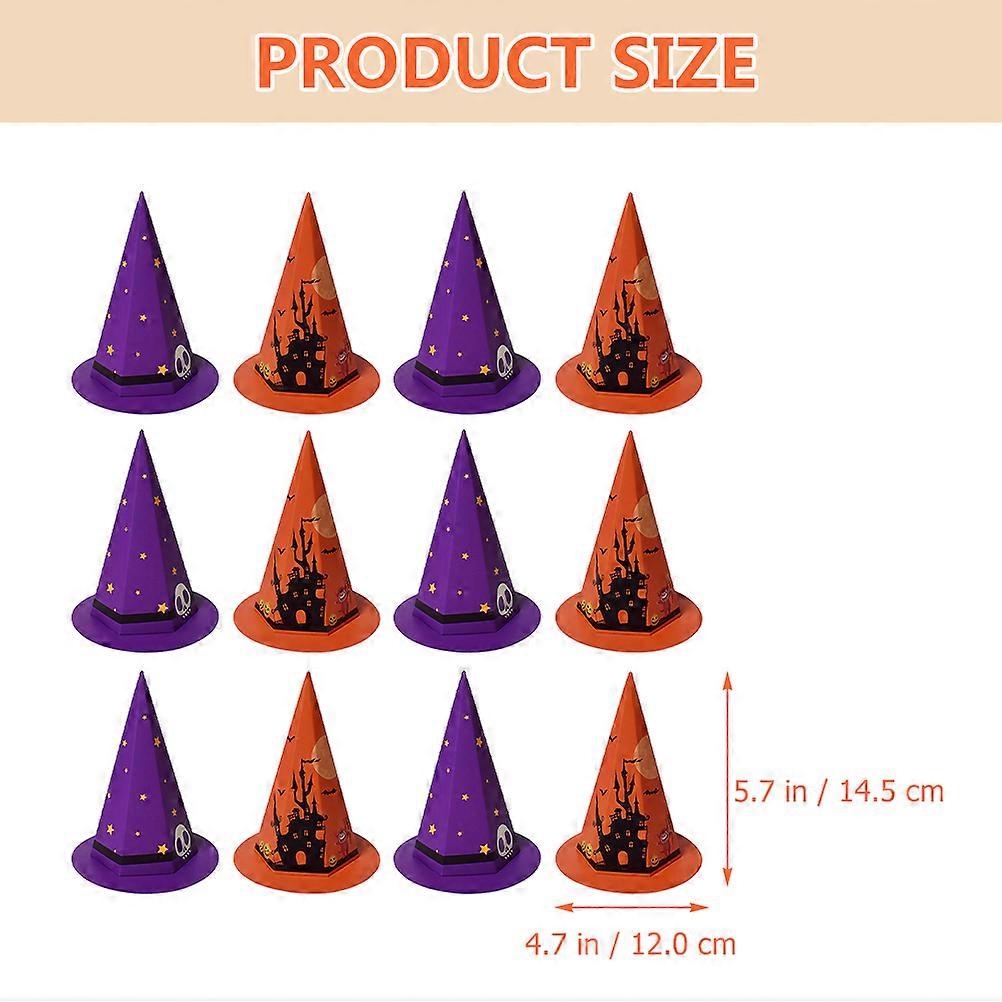 Halloween Candy Boxes Paper Gift Boxes for Treats 20Pcs Assorted Color