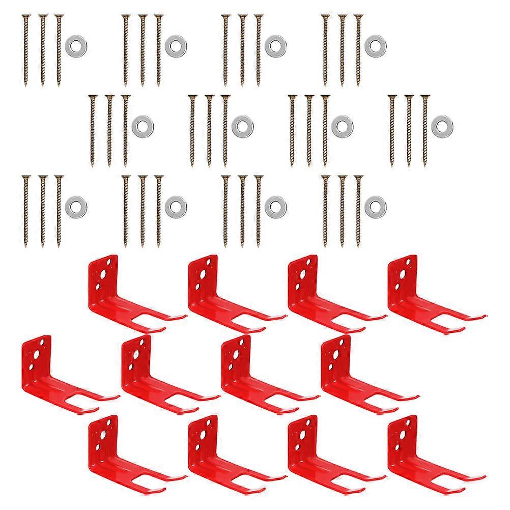 Fire Extinguisher Wall Hook Heavy Duty Fire Extinguisher Bracket Secure Storage Easy Installation For Home Office Classroom 1Set