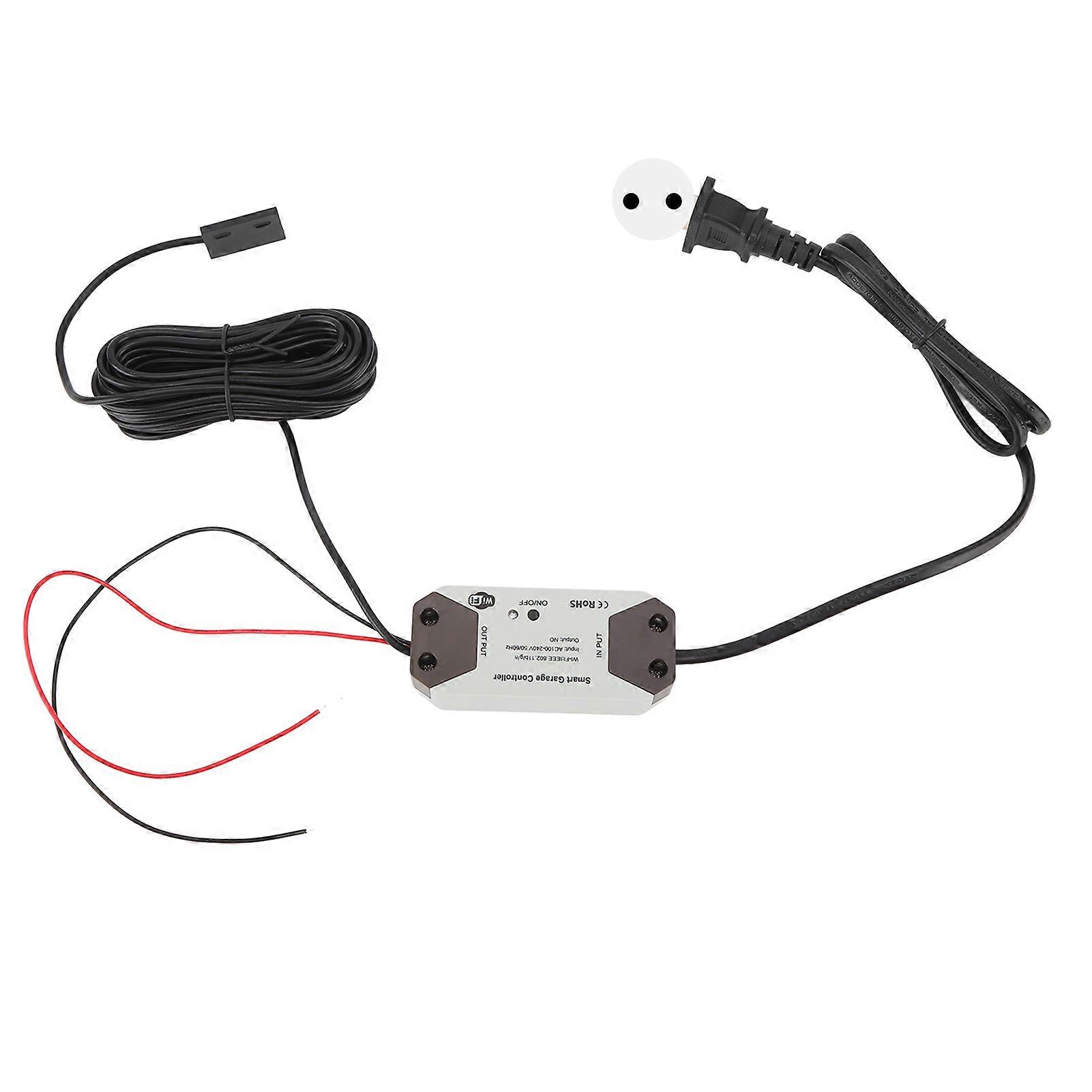 Smart Garage Controller 100-240V ABS 90x40x25mm EU Plug