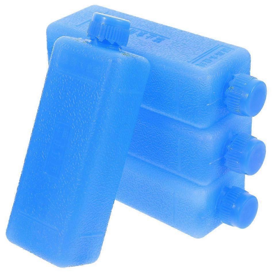 Reusable freezer packs for cooler 4pcs ice blocks air conditioner fan