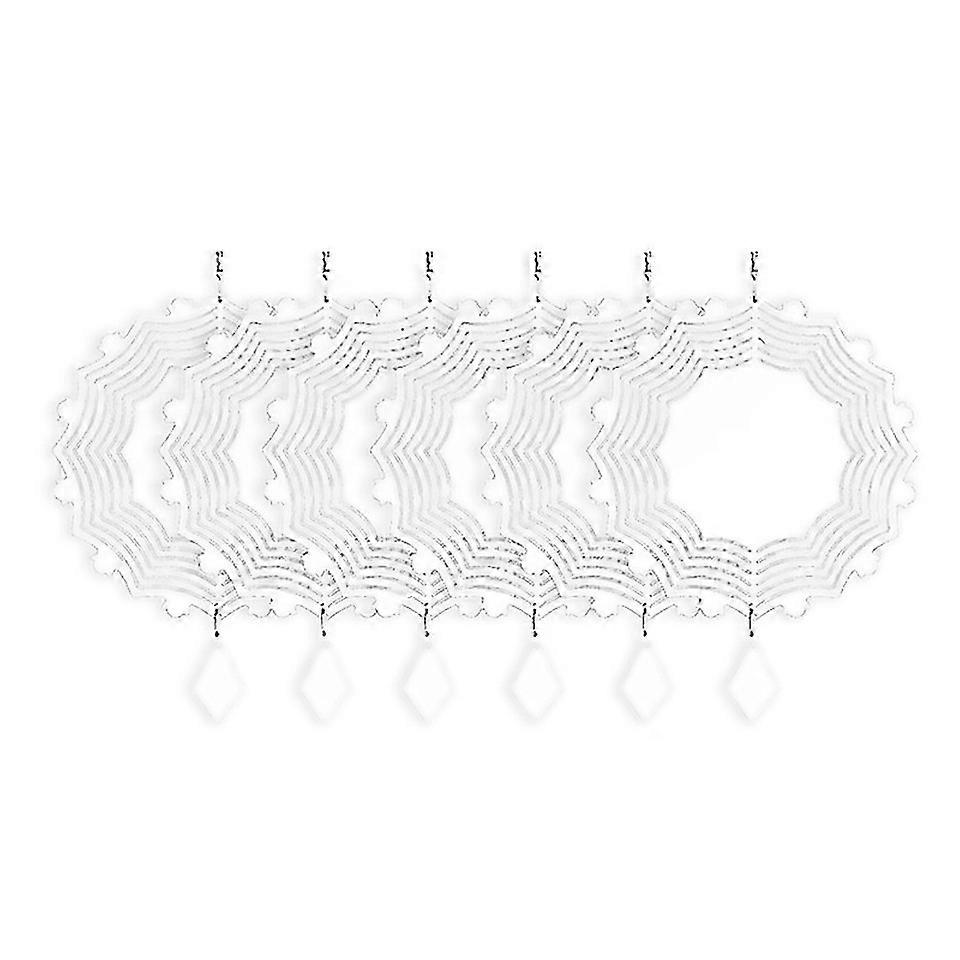 Pour sublimation Wind Spinner Blank3d Double Spider Web Wind Spinners