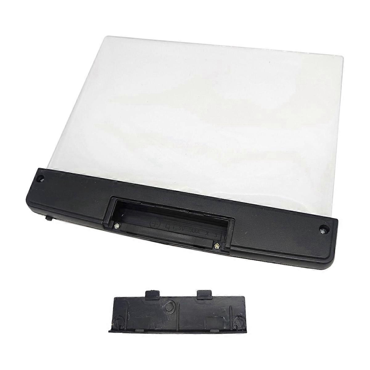 LED Flat Panel Night Vision Reading Light, Eye Protection Light Black