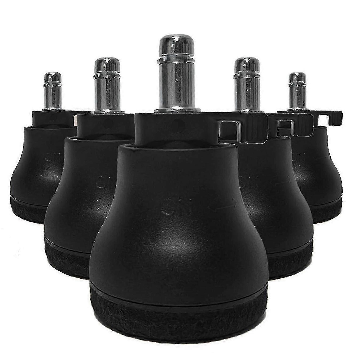 5pcs Bell Glides Replacement Office Chair Wheels
