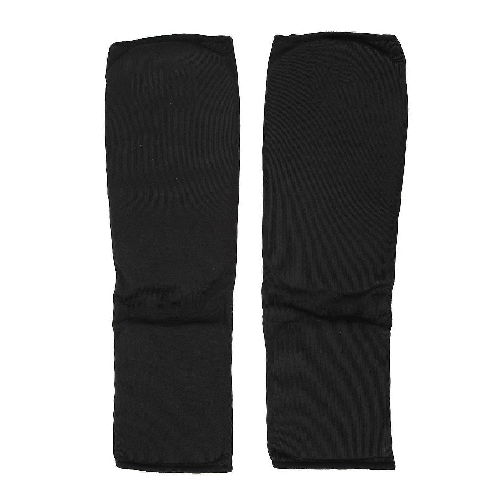 1 Pair Kickboxing Fighting Karate Leg Guard Shinguard Taekwondo Leg Shin Guard for Unisex L