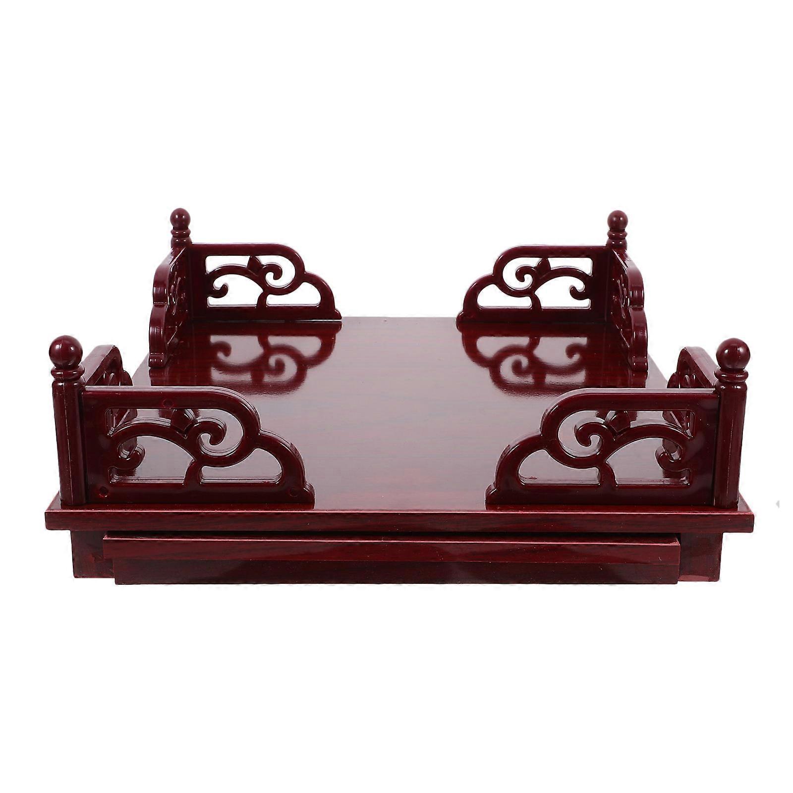 Wall Mounted Wooden Display Stand For Religious Practice Featuring Exceptional Craftsmanship And Fine Workmanship 1Pack