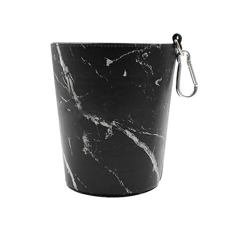 Multifunctional Car Storage Box Hook for Storage Use 3Pcs Black Car Trash Can