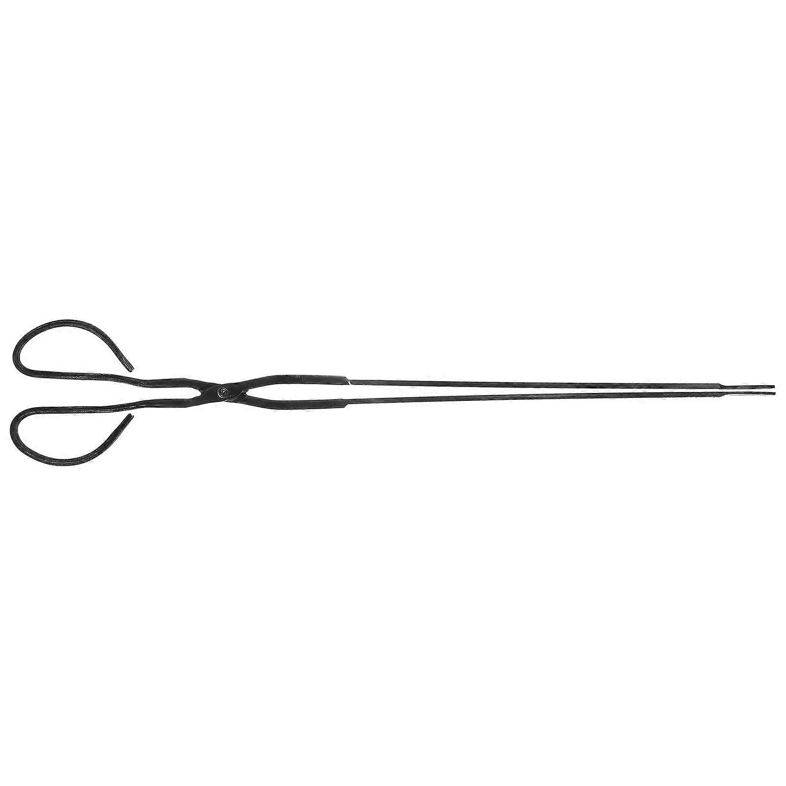 Camping Accessory Charcoal Clamp 4Pcs For Campfire Outdoor Gatherings 23.19X4.72In Portable Design