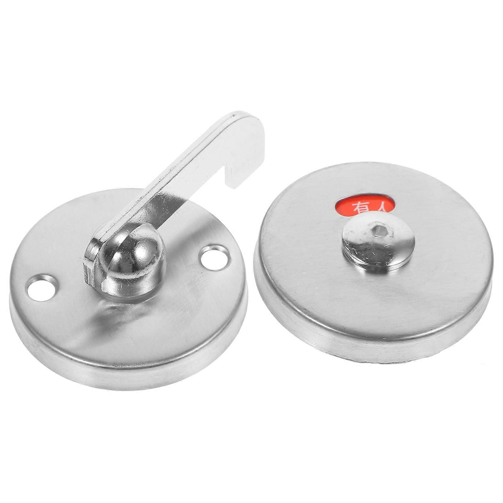 Toilet Locks Bathroom Stall Lock for Occupied Indicator 3Pcs Pack