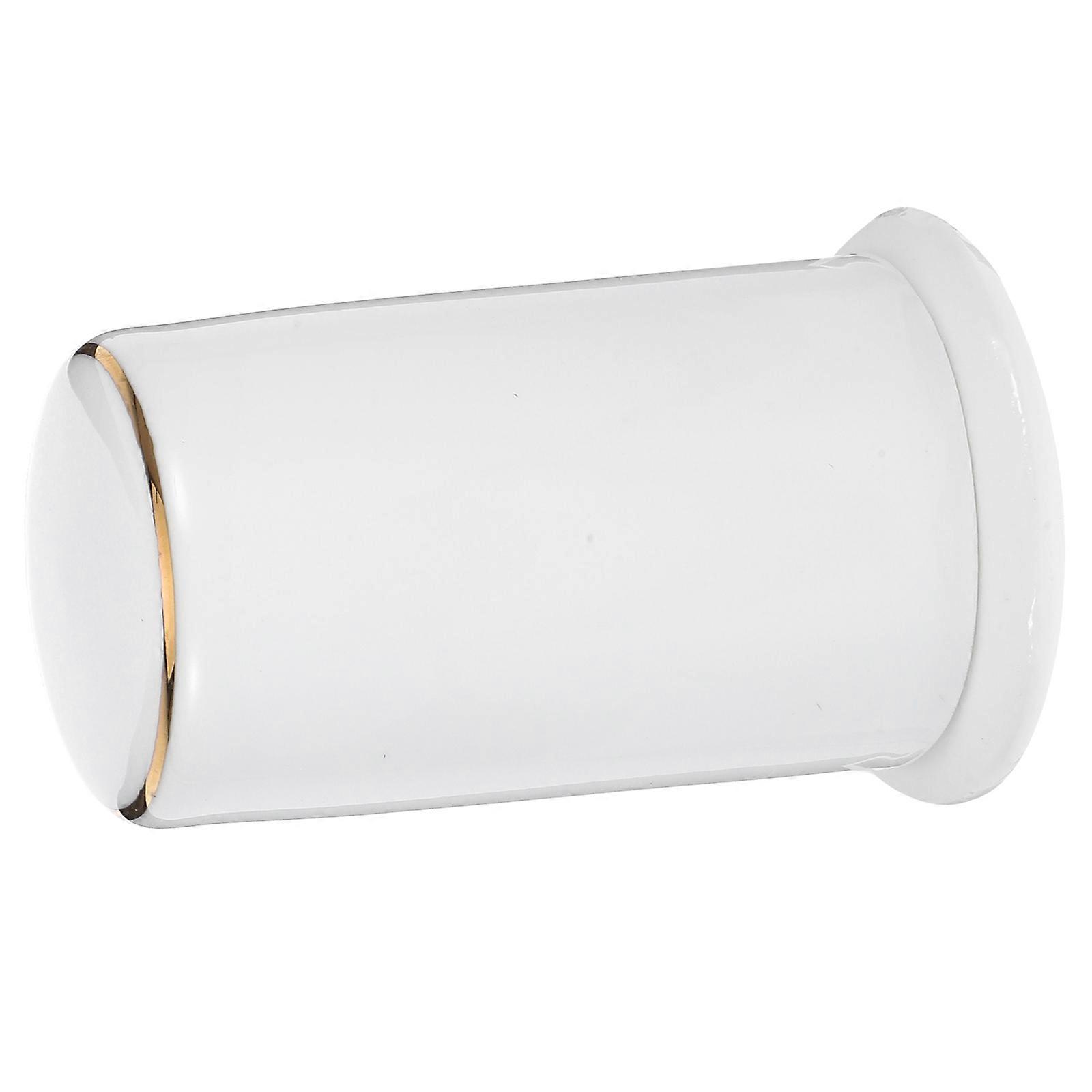 Ceramic Toothpick Container Desktop Toothpick Holder for Storage 3Pcs