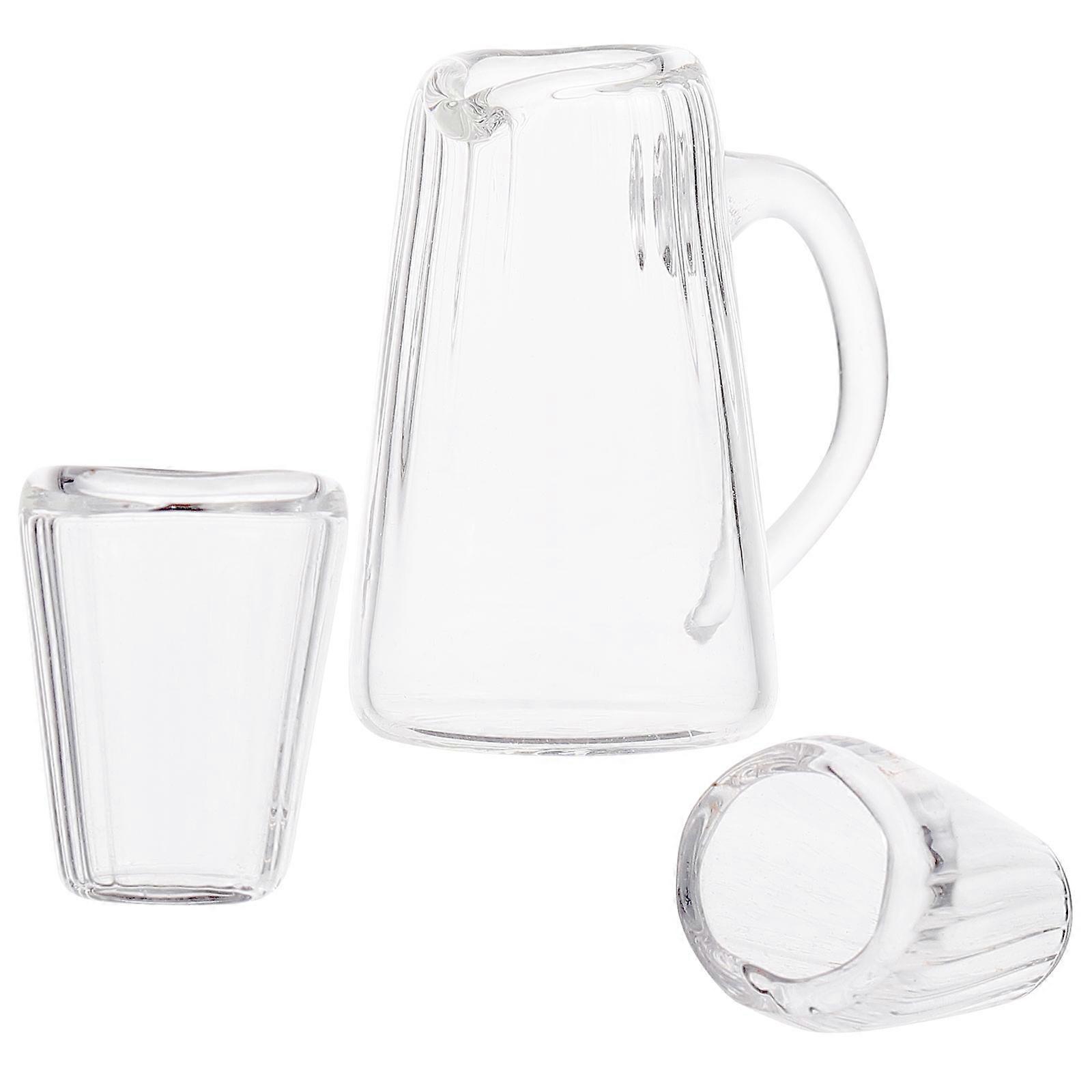 Mini Model Miniature Kettle for Decoration 9Pcs Mini House Teacups