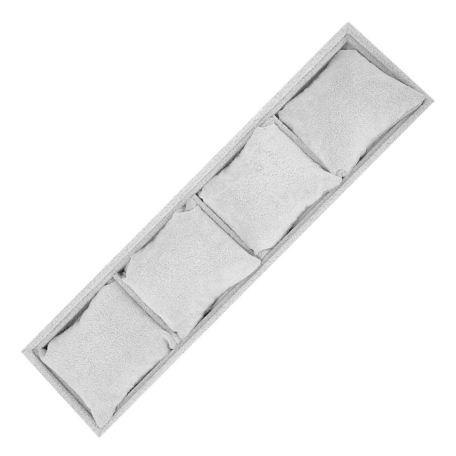 Watch Display Tray Light Grey Watch Organizer Tray for Storage 3Pcs Lint