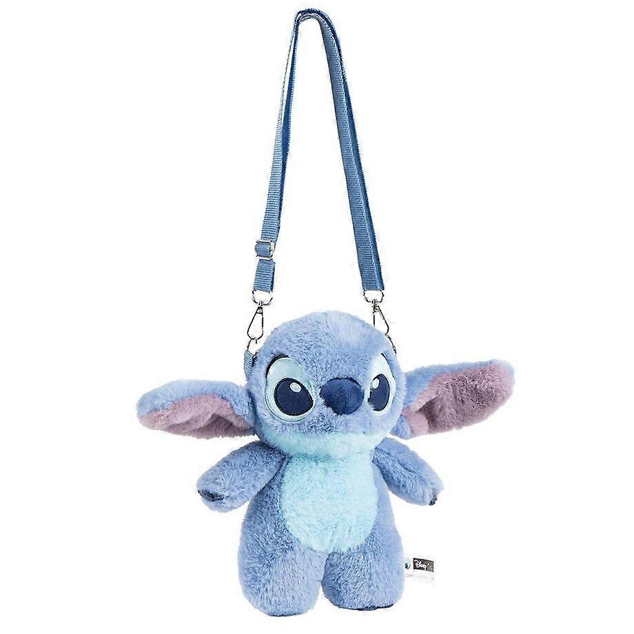 Stitch plush backpack for children, soft and durable design