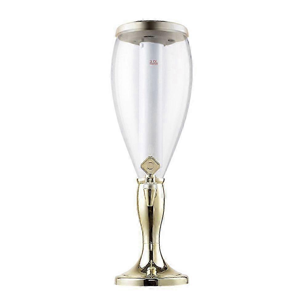 Single Draft Beer Drinking Machine 2L-Commercial Luminous Beer Tower, Wine Cannon for Bars and KTV
