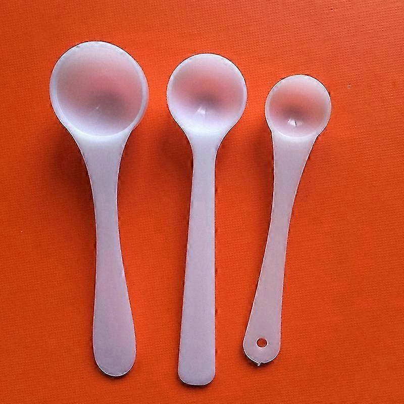 Plastic Measuring Spoon Set for Powder and Medicine - 0.5g to 5ml Quantitative Measurement Tool