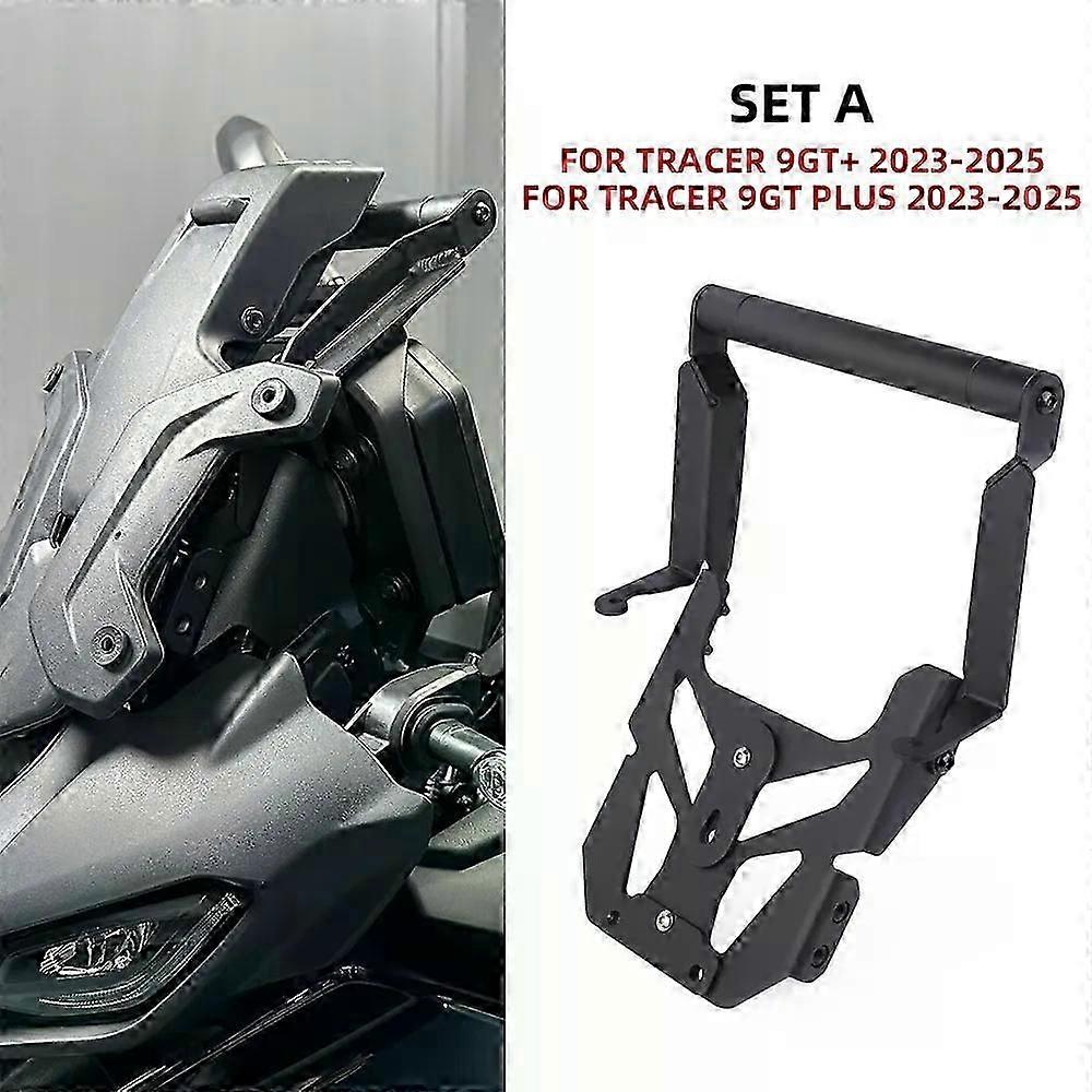 Applies to Tracer 9GT+ 9GT Plus Navigation GPS Phone Holder For YAMAHA Tracer 9 GT Motorcycle Handle Bar Extension Support Sat Nav Bracket