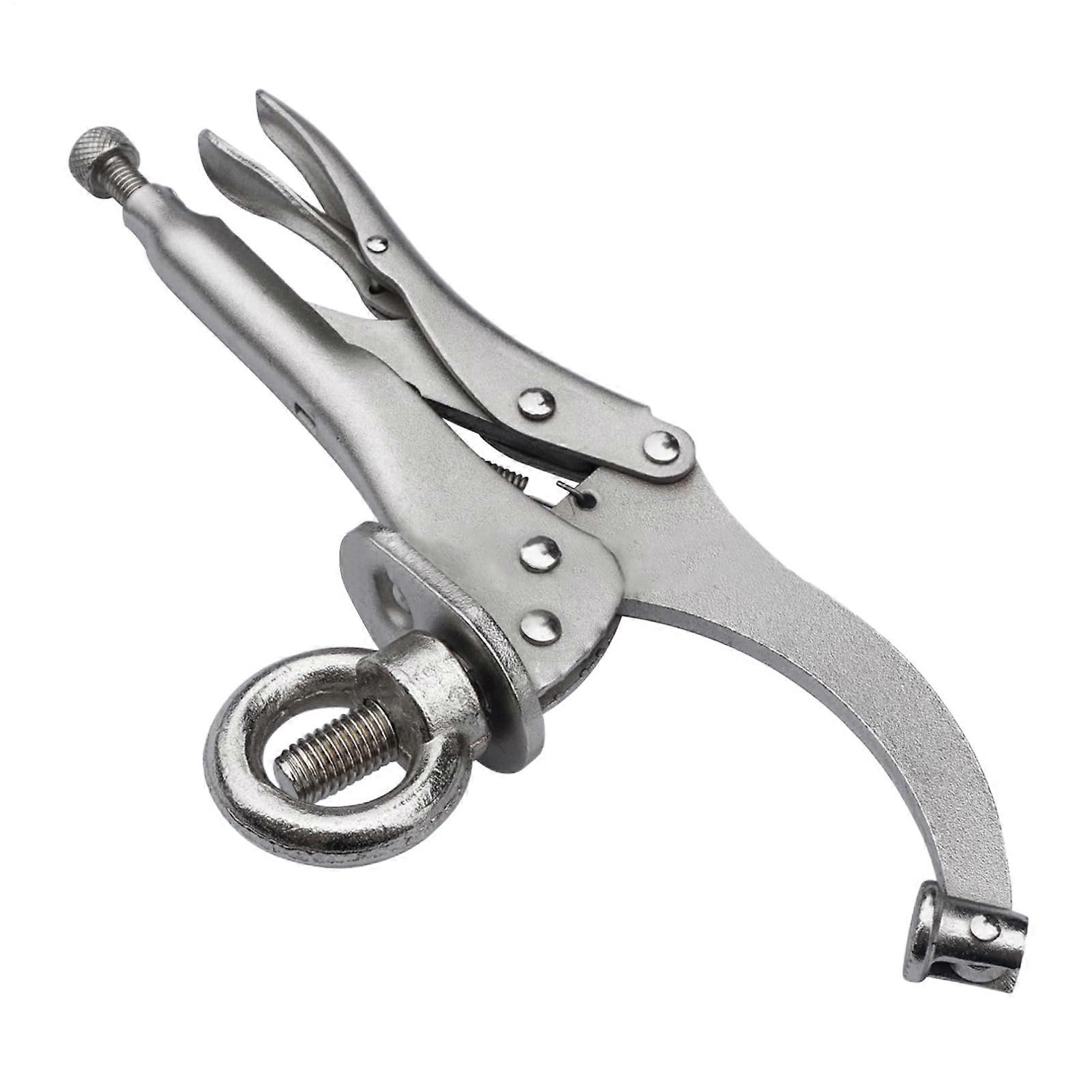 Drill Press Locking Clamp 9-Inch Vise Multipurpose Welding Clamps Quick-Release Tool Rust-Resistant Accessories