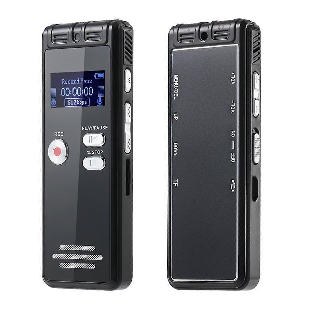 Recorder, MP3 Player with Variable Speed, Mic & USB Support for Voice Recording and Interviews - Compatible with MP3