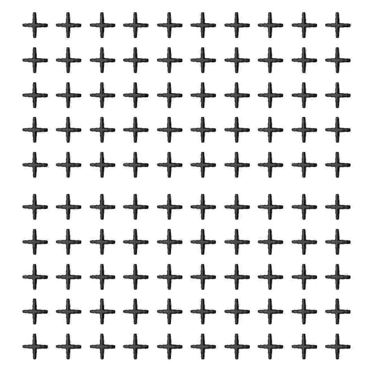 50 Pcs Hose Connector For 4/7 mm Hose Micro-Irrigation Pipe