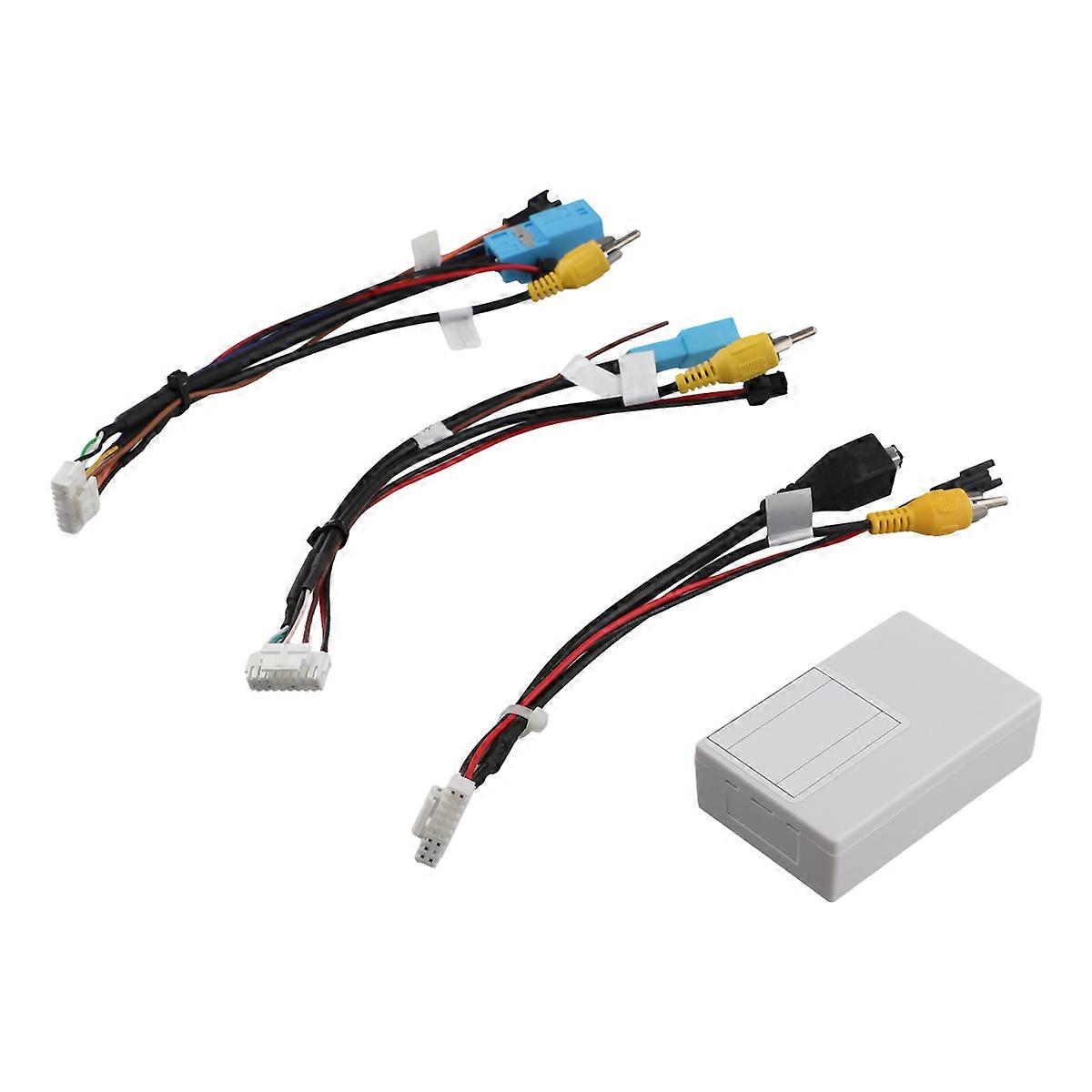 Car LVDS To CVBS Cable 360 Panoramic Reversing Camera Decoder