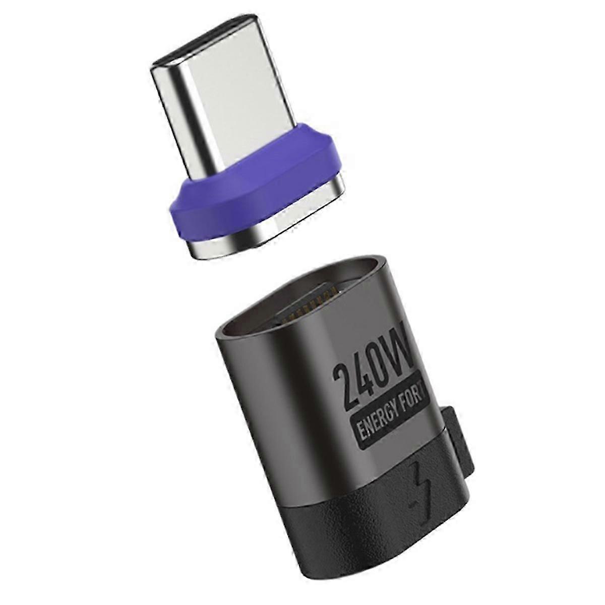 PD 3.0 Fast Charging Cable Cord 240W Magnetic Type C Adapter 480 Mbps Data fer for Phone Laptop