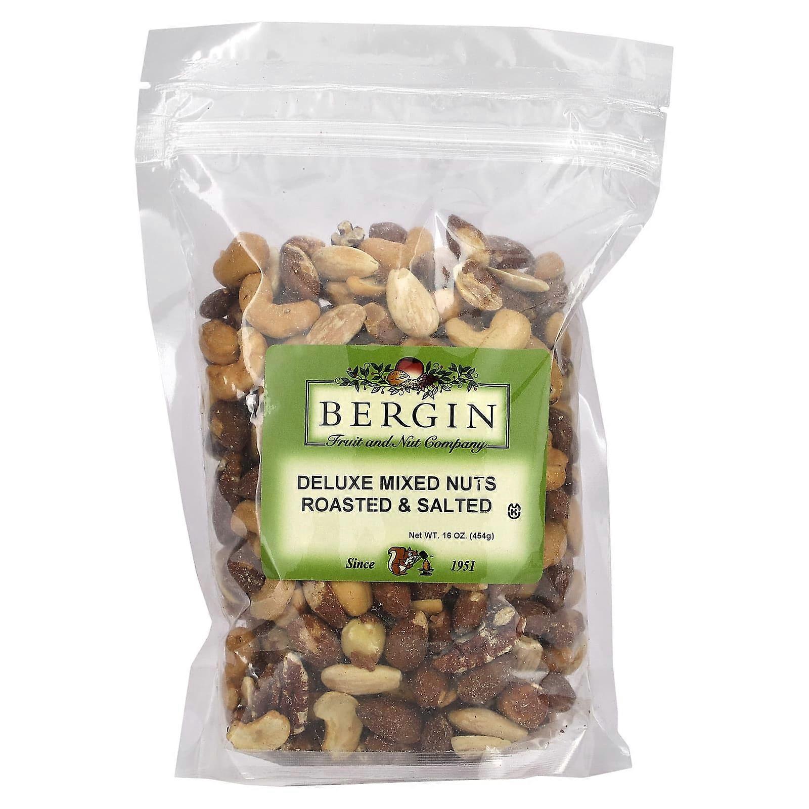 Deluxe Mixed Nuts, Roasted & Salted, 16 oz (454 g)